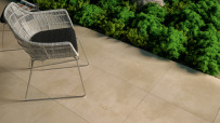 Feinsteinzeug Bodenfliese Concrete Sand Matt R10
