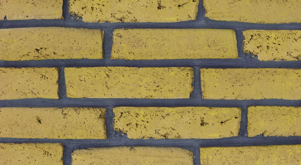 Klinkerriemchen Antik Gelb 200x50x18